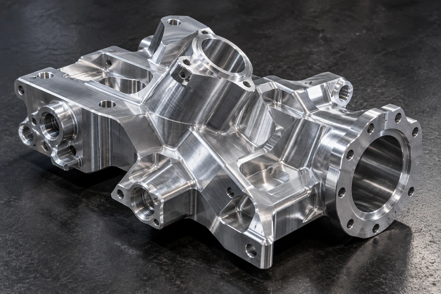 Illustrative precision manufacturing photography